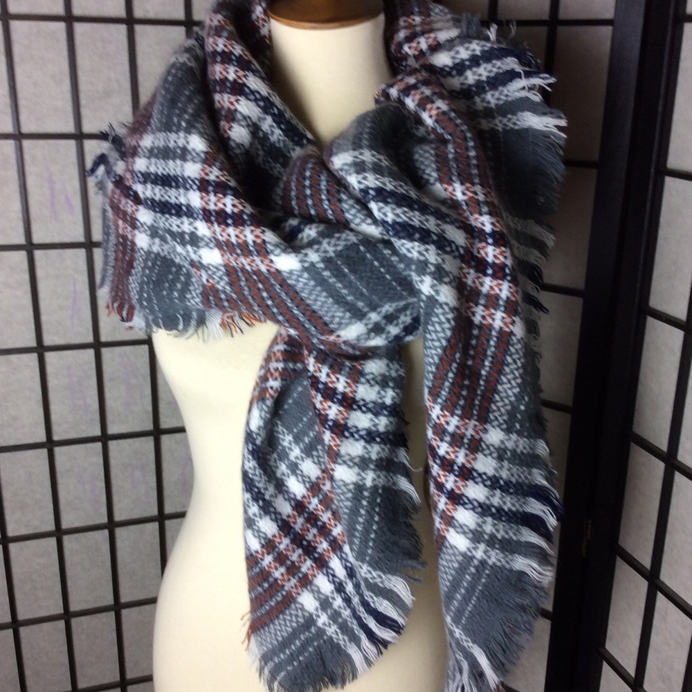NWT Charlotte Daniel Wrap or Oversized Scarf!